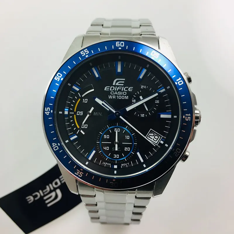 Casio Edifice Standard Chronograph Black Dial Men's Watch- EFV-540D-1A2V